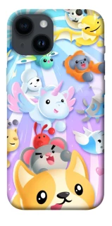 Чехол на Apple iPhone 14 (6.1") Adopt Me Rainbow Pet Parade фото 1 из 1