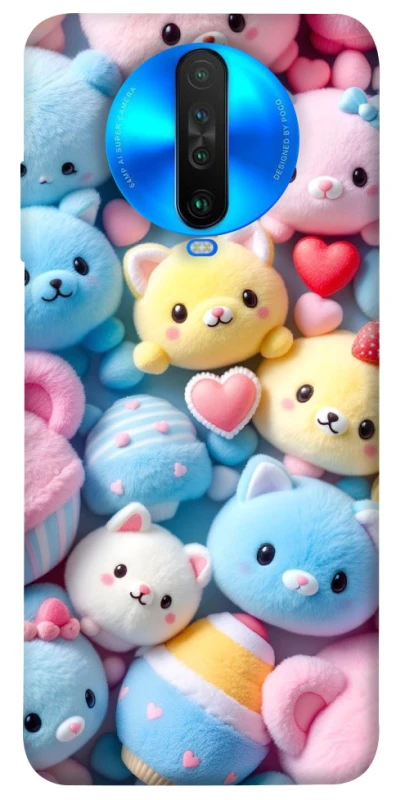 Чехол на Xiaomi Poco X2 Soft toys фото 1 из 1