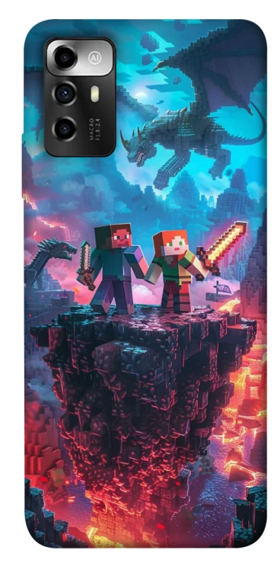 Чохол на ZTE Blade V40 Vita Minecraft v3 фото 1 з 1