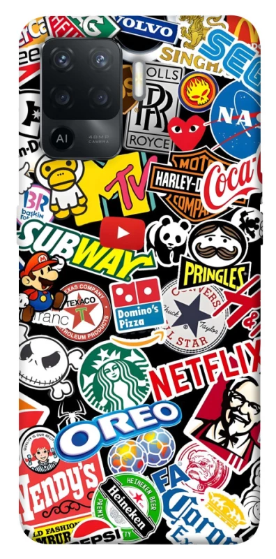 Чохол на Oppo Reno 5 Lite brands фото 1 з 1