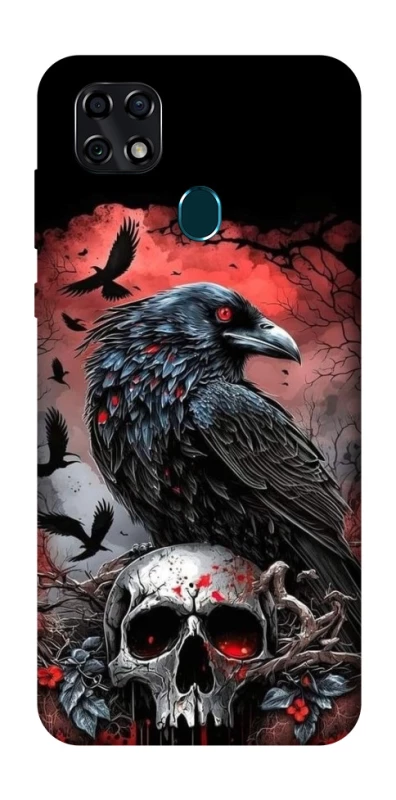 Чехол на ZTE Blade 20 Smart Death eagle фото 1 из 1