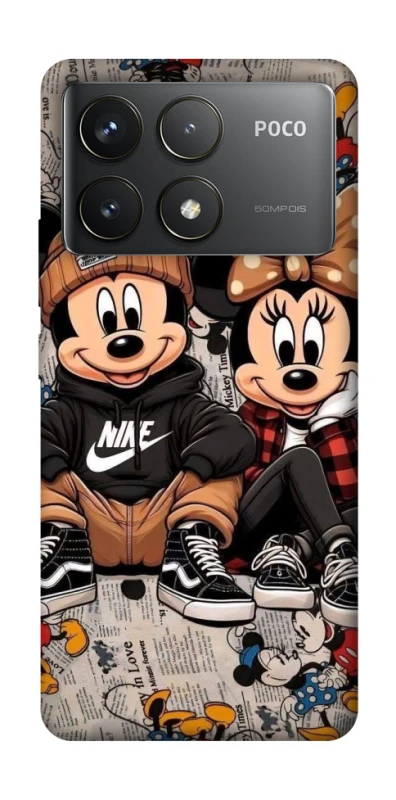 Чохол на Xiaomi Poco F6 Pro Miki & Mini фото 1 з 1