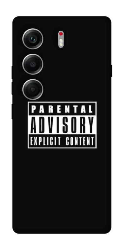 Чохол на Tecno Camon 40 Parental Advisory Label фото 1 з 1