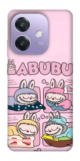 Чохол на Oppo A40m Labubu Dreams Collage фото 1 з 1