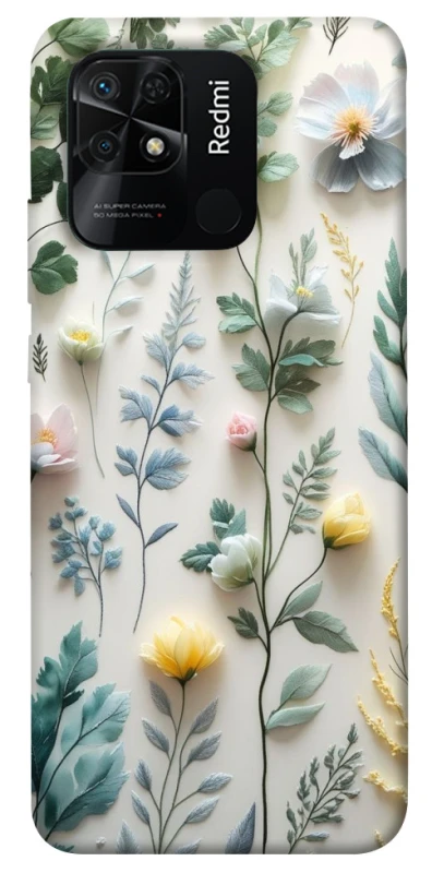 Чохол на Xiaomi Redmi 10C Floral design ver.4 фото 1 з 1