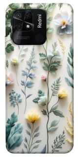 Чехол на Xiaomi Redmi 10C Floral design ver.4 фото 1 из 1