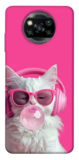 Чехол на Xiaomi Poco X3 NFC / Poco X3 Pro Pink kitty фото 1 из 1