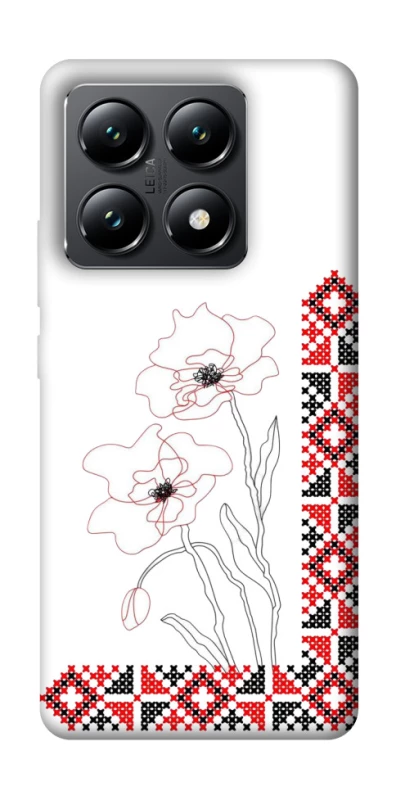Чохол на Xiaomi 14T Вишиванка на смартфон фото 1 з 1