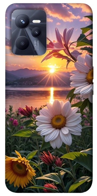 Чехол на Realme C35 Flowers v31 фото 1 из 1