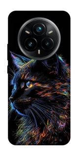 Чохол на Realme 14 Pro Чорний кіт фото 1 з 1