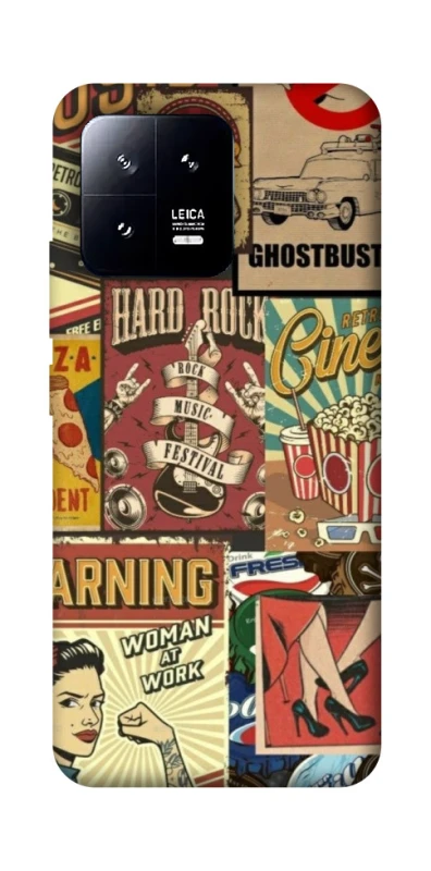 Чохол на Xiaomi 13 Retro collage ver.2 фото 1 з 1