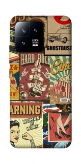 Чохол на Xiaomi 13 Retro collage ver.2 фото 1 з 1