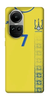 Чохол на Oppo Reno 10 UA-Football ver.3 фото 1 з 2