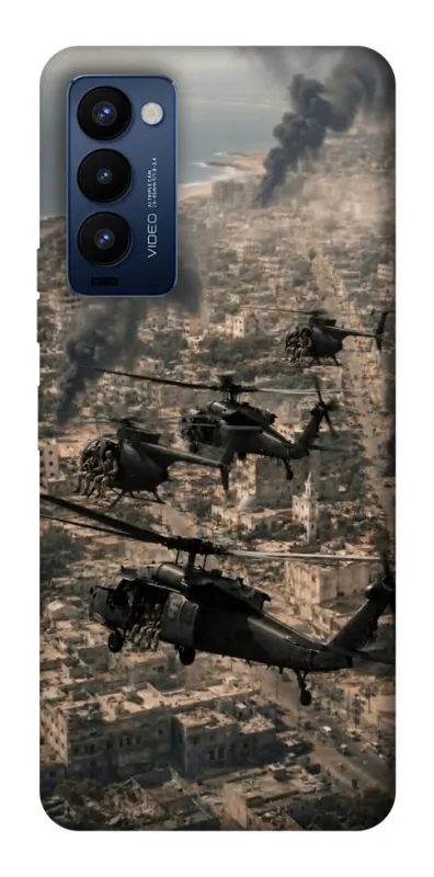 Чохол на TECNO Camon 18 Pro Black hawk фото 1 з 1