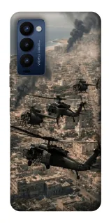 Чохол на TECNO Camon 18 Pro Black hawk фото 1 з 1