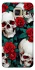 Чехол на Samsung A520 Galaxy A5 (2017) skull and rose фото 1 из 1