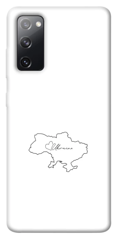 Чохол на Samsung Galaxy S20 FE Ukraine map фото 1 з 1