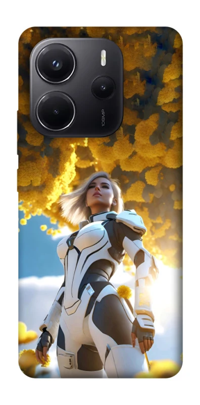 Чохол на Xiaomi Redmi Note 14 4G (Europe version) Cyber space girl ver.3 фото 1 з 1