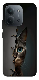Чехол на Xiaomi Redmi 15C (Global) Кот-подглядыватель v2 фото 1 из 1