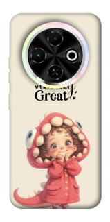 Чехол на TECNO Spark 30C Make today great фото 1 из 1