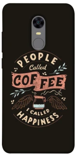 Чохол на Xiaomi Redmi 5 Plus / Redmi Note 5 (Single Camera) Сoffee happiness фото 1 з 1