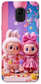 Чехол на Samsung J600F Galaxy J6 (2018) Labubu twins ver.2 фото 1 из 1