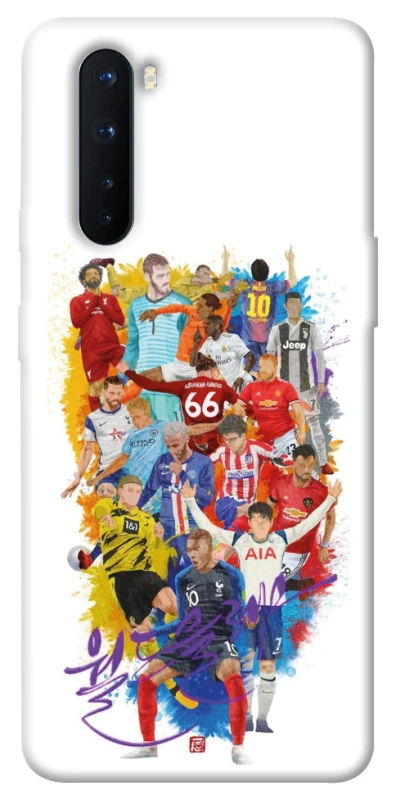 Чохол на OnePlus Nord Football Abstract v2 фото 1 з 1