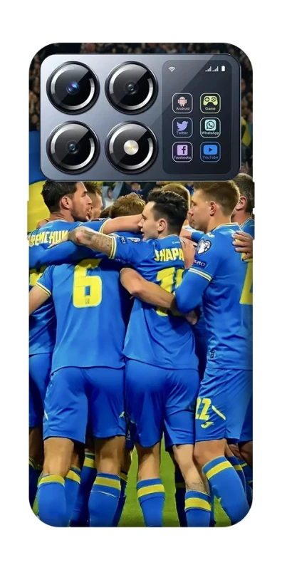 Чохол на Xiaomi POCO X8 Pro Збірна України v3 фото 1 з 1