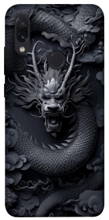 Чехол на Xiaomi Redmi Note 7 / Note 7 Pro / Note 7s black dragon фото 1 из 1