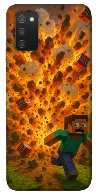 Чохол на Samsung Galaxy A03s Minecraft v7 фото 1 з 1