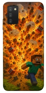 Чохол на Samsung Galaxy A03s Minecraft v7 фото 1 з 1