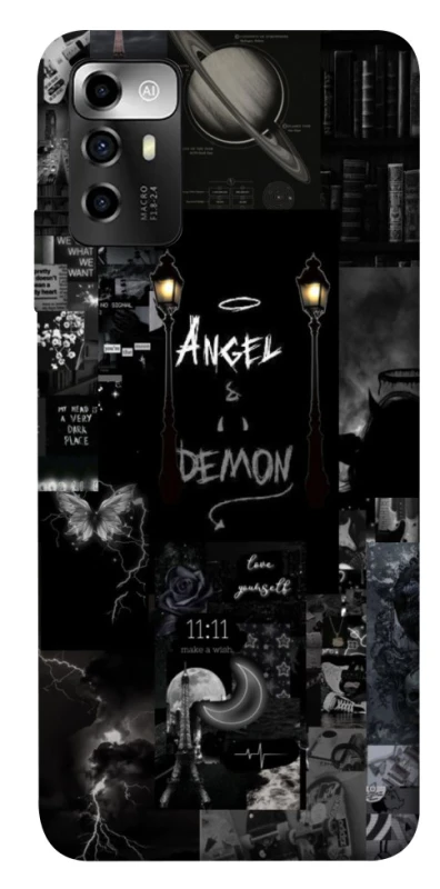 Чохол на ZTE Blade A72 Angel & Demon фото 1 з 1