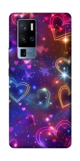 Чохол на Vivo X50 Pro+ Drawn hearts фото 1 з 1