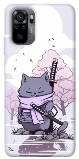Чохол на Xiaomi Poco M5s Samurai cat фото 1 Чохол на Xiaomi Poco M5s Samurai cat фото 1 з 1