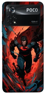 Чехол на Xiaomi Poco X4 Pro 5G Superman фото 1 из 1
