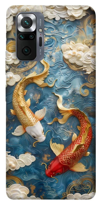 Чехол на Xiaomi Redmi Note 10 Pro Koi carp фото 1 из 1