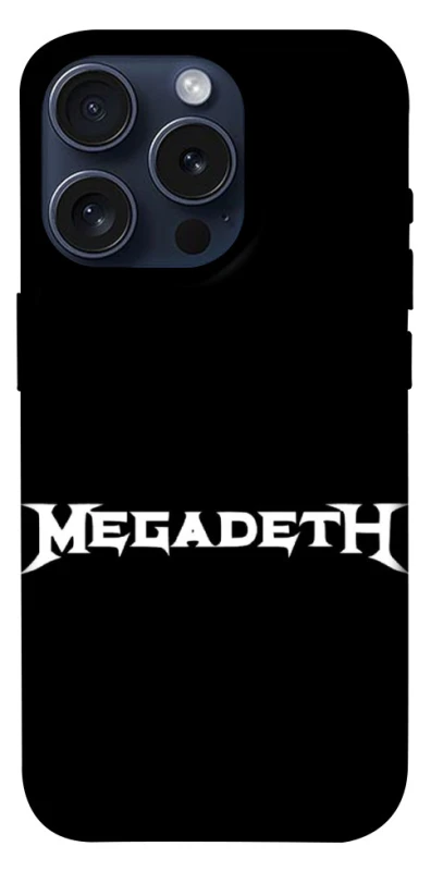 Чохол на Apple iPhone 15 Pro (6.1") Megadeth logo фото 1 з 1