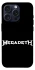 Чохол на Apple iPhone 15 Pro (6.1") Megadeth logo фото 1 з 1