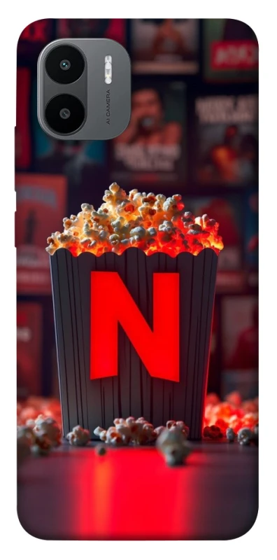 Чохол на Xiaomi Redmi A1 / A2 Netflix and popcorn фото 1 з 1