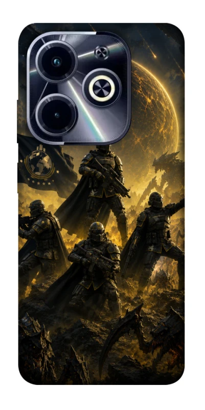 Чохол на Infinix Hot 40i HELLDIVERS ver.2 фото 1 з 1