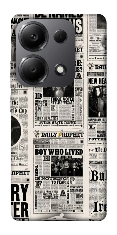 Чохол на Xiaomi Redmi Note 13 Pro 5G Harry Potter newspaper фото 1 з 1
