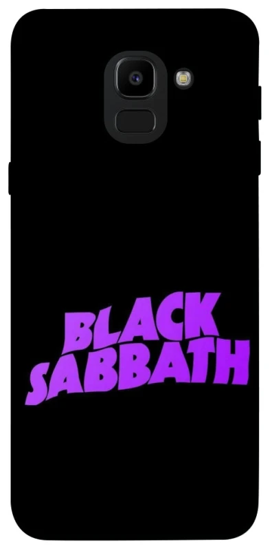 Чохол на Samsung J600F Galaxy J6 (2018) Black Sabbath logo ver.1 фото 1 з 1