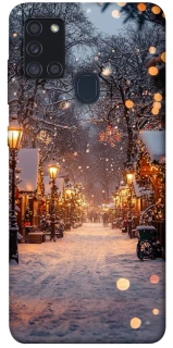 Чехол на Samsung Galaxy A21s Новогодний v50 фото 1 из 1