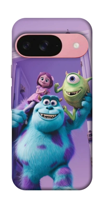 Чехол на Google Pixel 9 Monsters friends фото 1 из 1