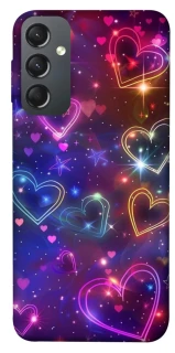 Чохол на Samsung Galaxy A24 4G Drawn hearts фото 1 з 1