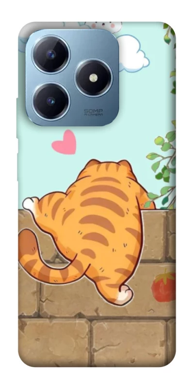 Чохол на Realme C63 Cat the meow фото 1 з 1