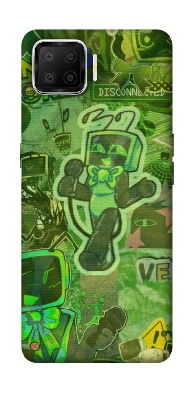 Чохол на Oppo A73 (2017) Dandysworld tv green theme фото 1 з 1