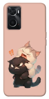 Чохол на Oppo A76 4G Сat and cat фото 1 з 1