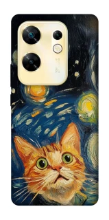 Чехол на Infinix Zero 30 4G paint cat фото 1 из 1