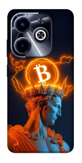Чехол на Infinix Hot 40i Bitcoin God фото 1 из 1